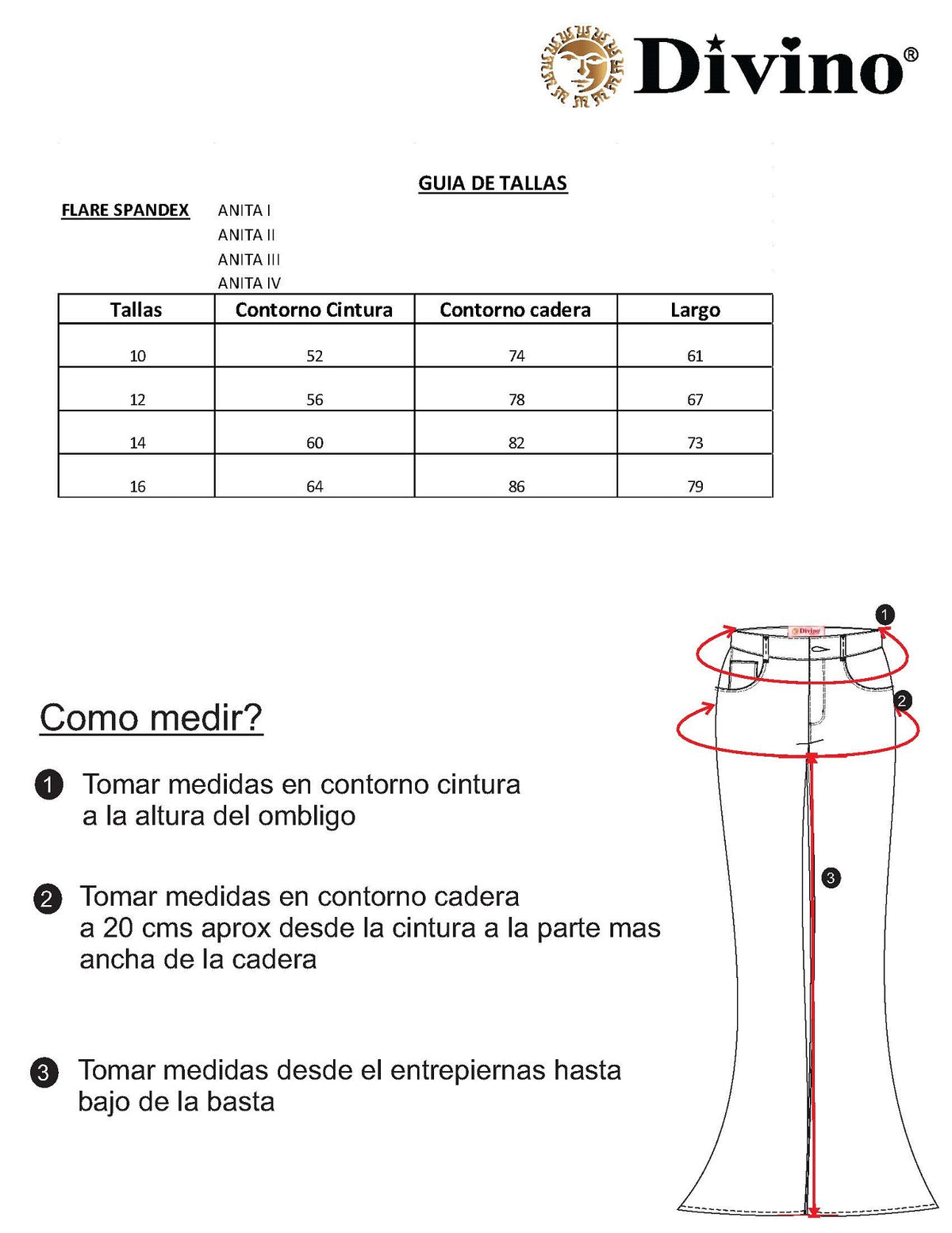 Jeans Anita II Celeste Divino Teen