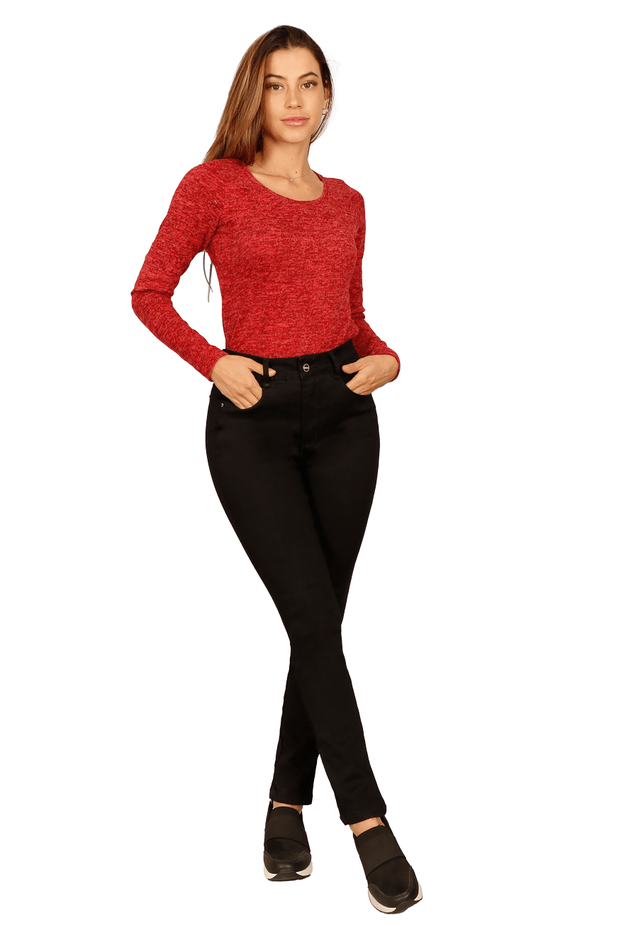 Jeans Tania III Negro Divino Jeans