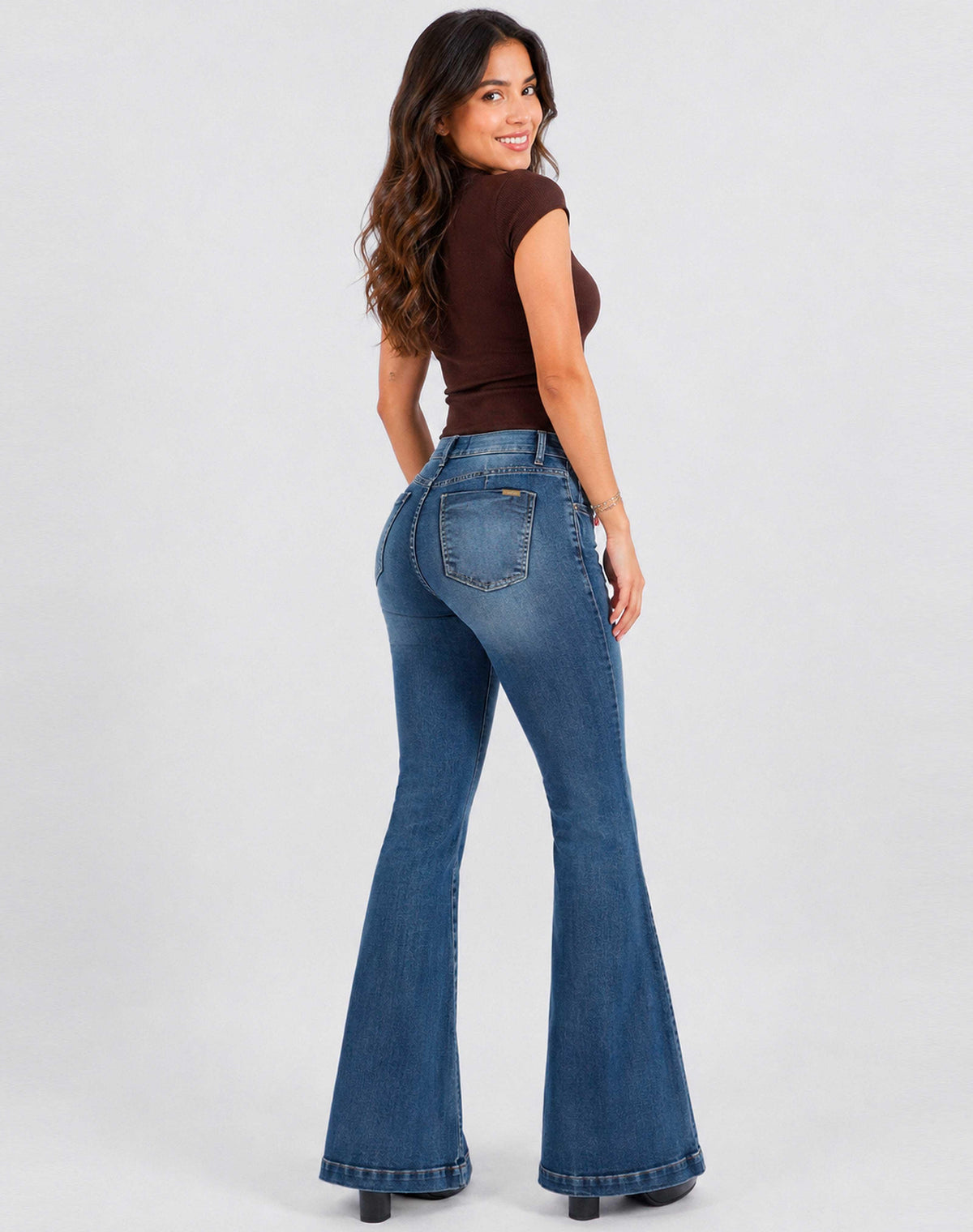 Jeans Raisa I Azul Divino Jeans