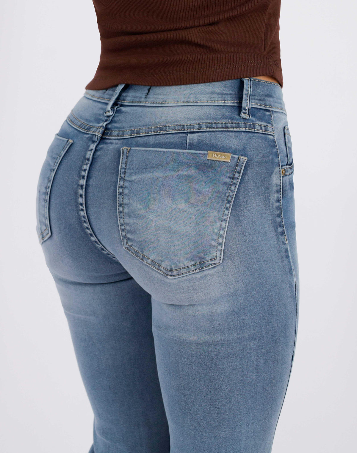 Jeans Raisa II Celeste Divino Jeans