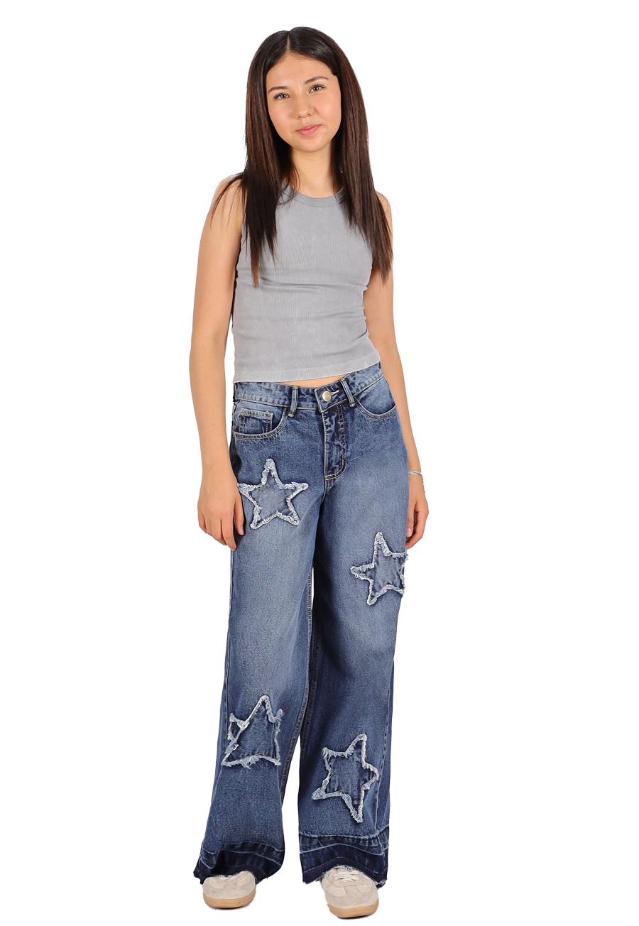 Jeans Iris I Azul Divino Teen