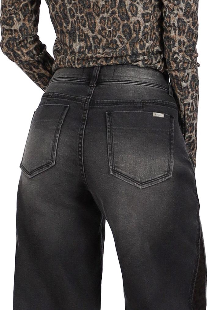 Jeans Ivet Negro Anima Print Divino Jeans