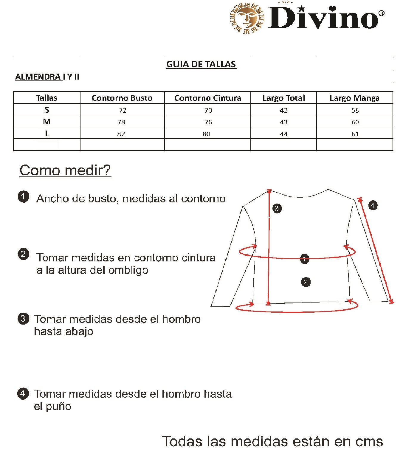 Polera Almendra I Blanca Rayas Negras Divino Jeans