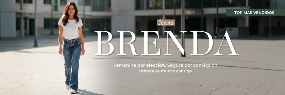 Jeans Brenda I Azul Divino Jeans