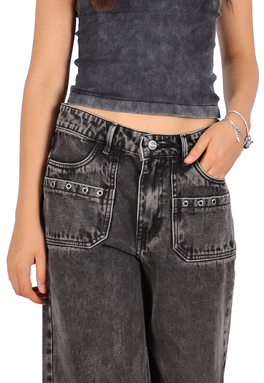 Jeans Nicol II Negro Divino Teen