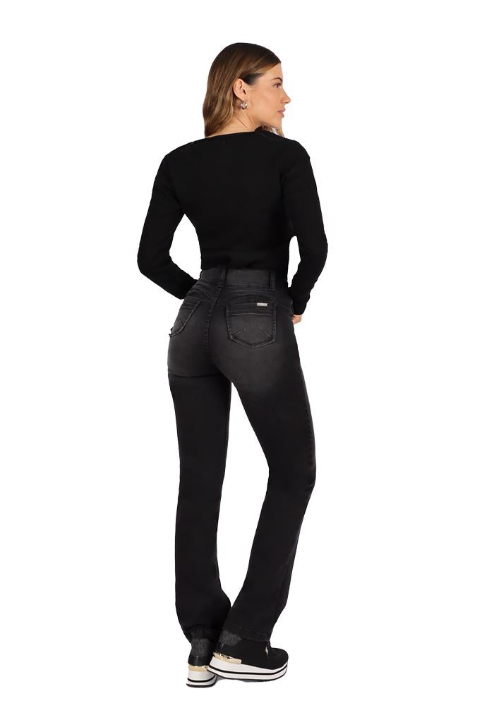 Jeans Pola III Negro Divino Jeans