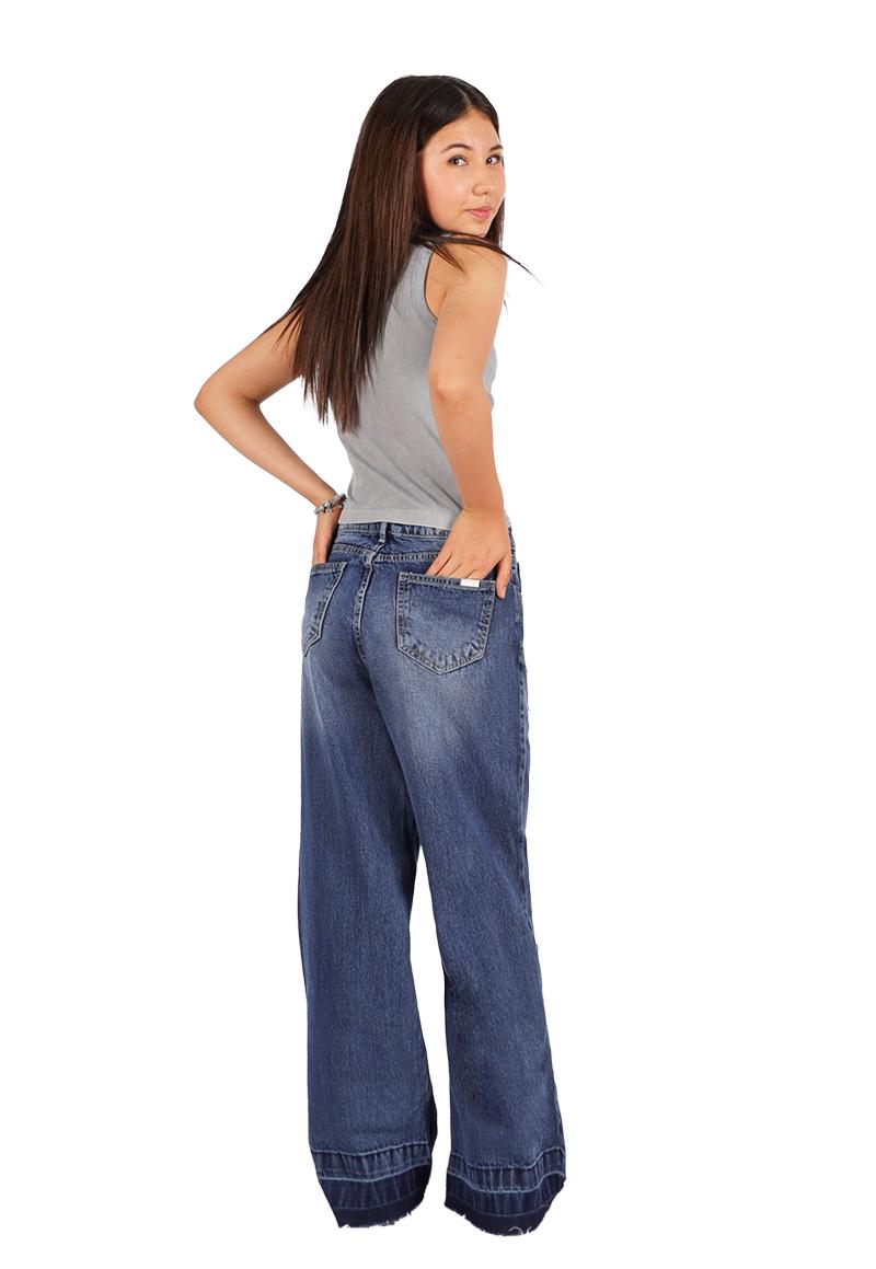 Jeans Iris I Azul Divino Teen