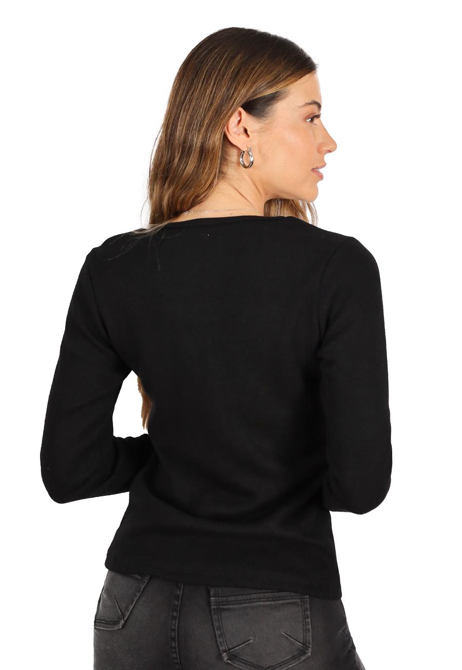Polera Tammy I Negro  Divino Jeans