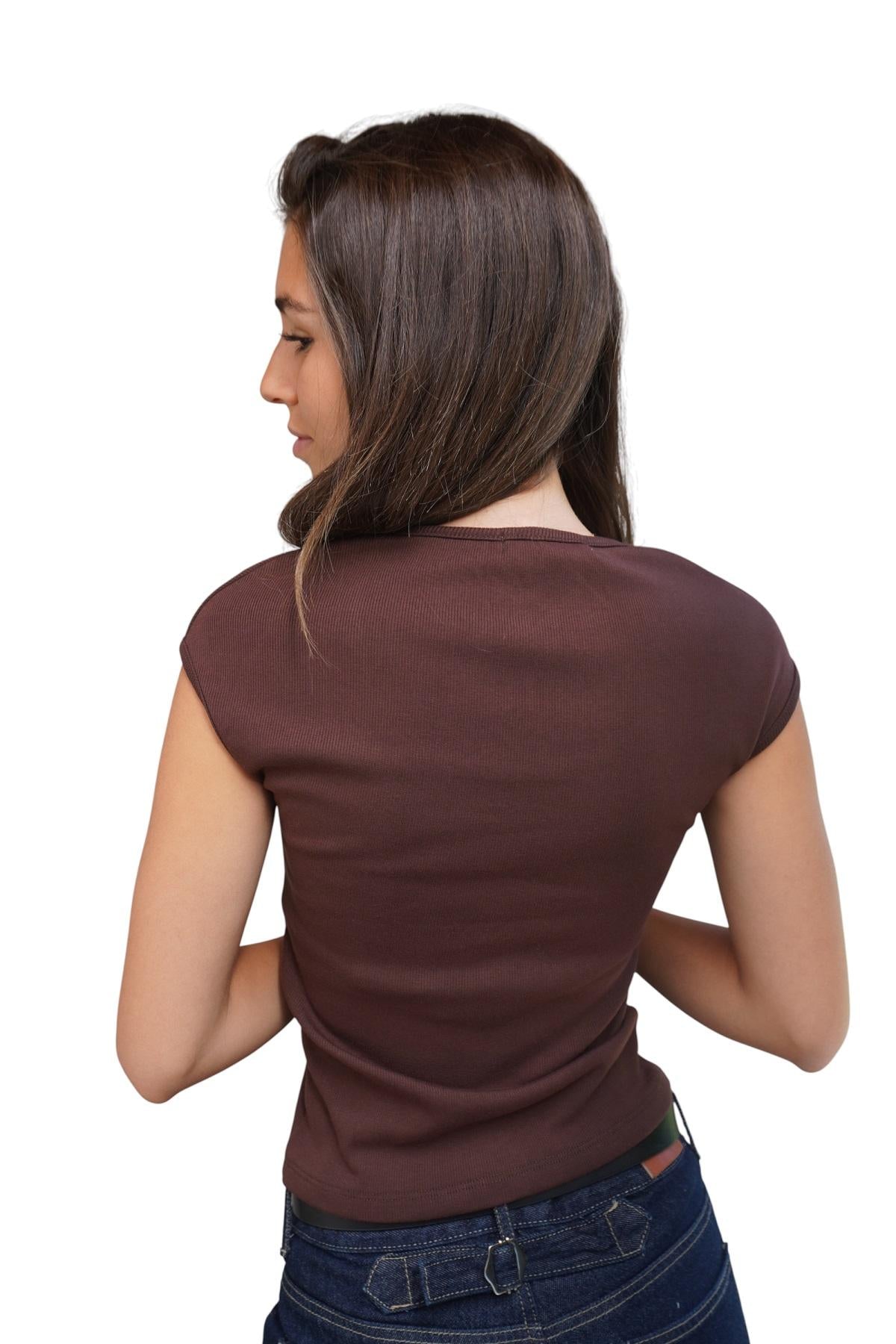Polera Maira II Café Divino Jeans