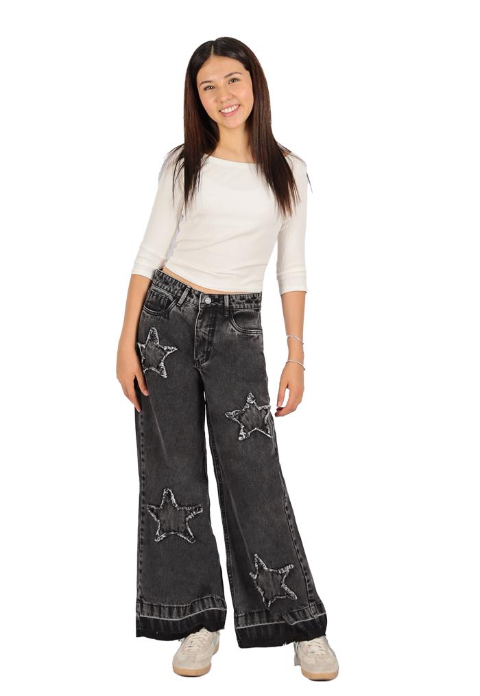 Jeans Iris III Negro Divino Teen