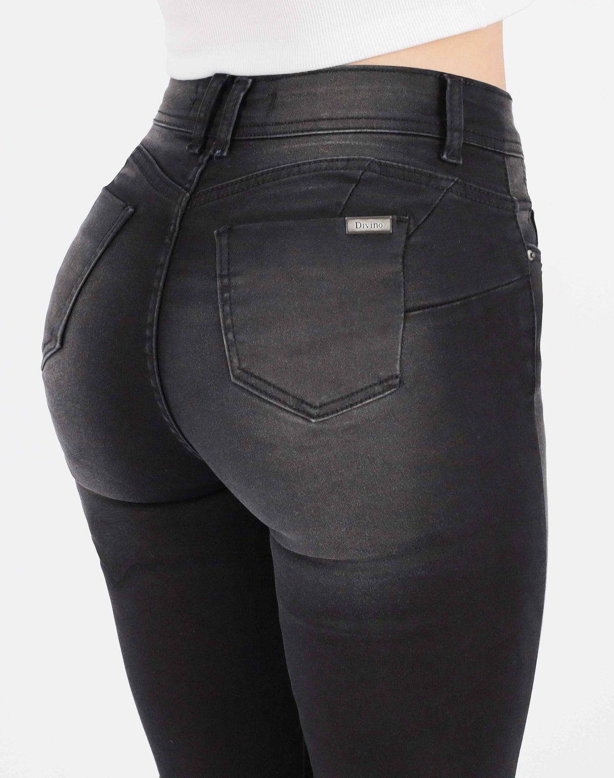 Jeans Carol III Negro Divino Jeans