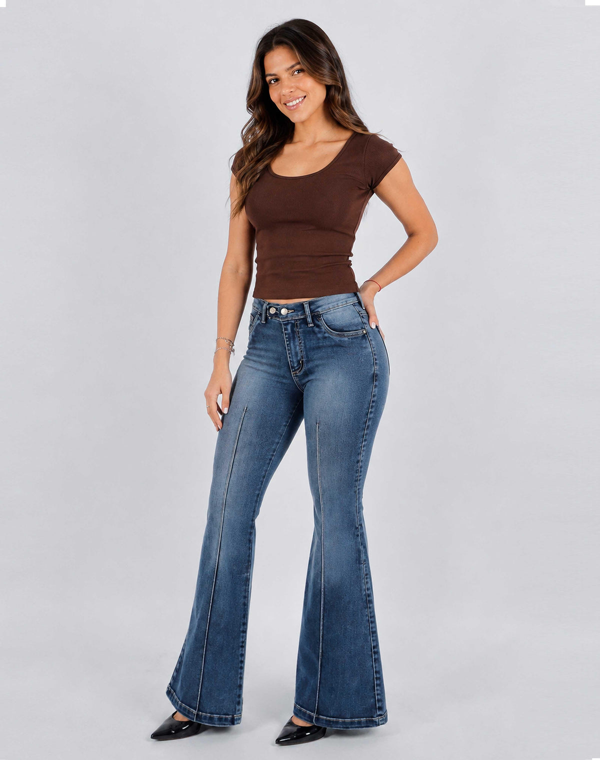 Jeans Raisa I Azul Divino Jeans